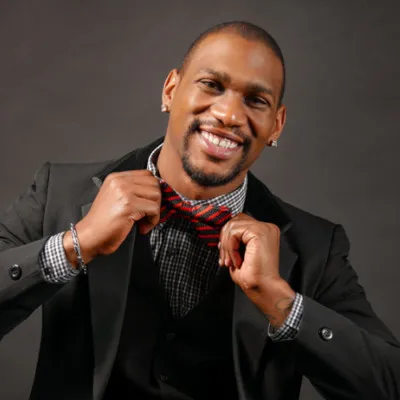 Antoine B. Richards Headshot with bowtie